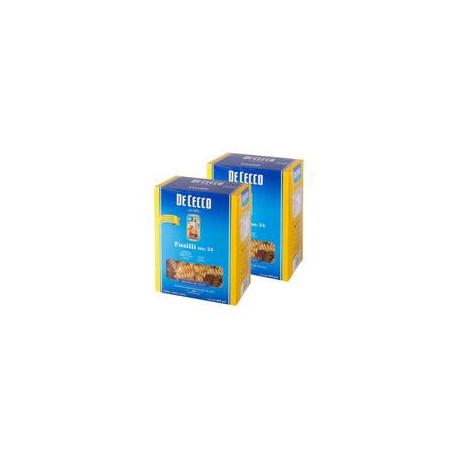 Fusilli de Sémola De Cecco Pasta Pasta 2P/454G - ZK-DespensasyMas- Alimentos y Despensa