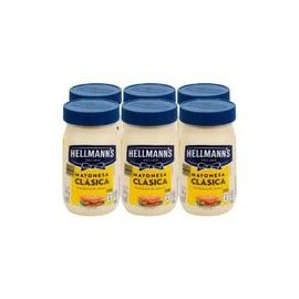 Mayonesa Hellmann's Clásica 6P/190G  - ZK-DespensasyMas- Alimentos y Despensa