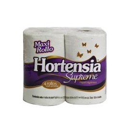 Colchón papel higiénico Hortensia H Maxirollo morado 24P/4R/300H-DespensasyMas- Abarrotes