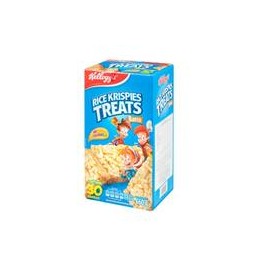 Barras de Arroz Kellogg's Rice Krispies Treats Sabor Malvavisco 30P -  ZK-DespensasyMas- Alimentos y Despensa