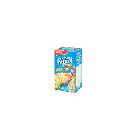 Barras de Arroz Kellogg's Rice Krispies Treats Sabor Malvavisco 30P -  ZK-DespensasyMas- Alimentos y Despensa