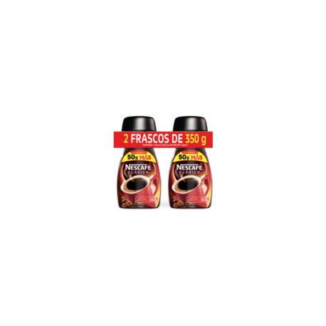 Café clásico soluble Nescafe 2P/350G - KOZ-DespensasyMas- Abarrotes