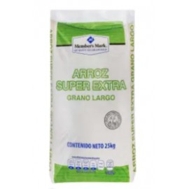 Arroz Blanco Member's Mark Súper Extra 25 K - ZK-DespensasyMas- Alimentos y Despensa