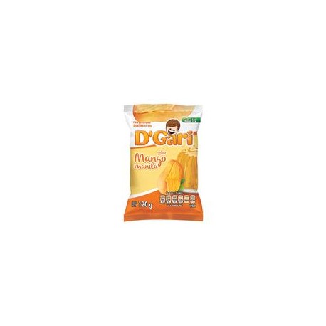Caja Gelatina Mango D´Gari 120G/50P-DespensasyMas- Alimentos y Despensa