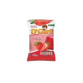 Caja Gelatina Fresa de Agua D´Gari 120G/50P-DespensasyMas- Alimentos y Despensa