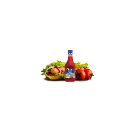 Caja Salsa Tipo Catsup Clemente Jacques Squeeze 680M/12P-DespensasyMas- Alimentos y Despensa