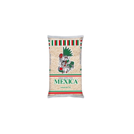 Bulto arroz grueso largo Mexica 1K/10P-DespensasyMas- Alimentos y Despensa
