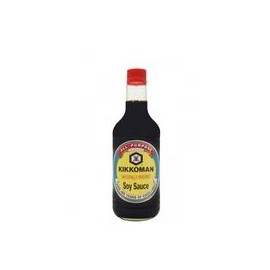 Caja Salsa de Soya Kikkoman 296M/12P-DespensasyMas- Alimentos y Despensa