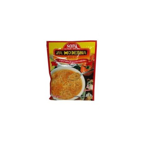 Caja Sopa Moderna en Sobre Fideo 82G/12Pa-DespensasyMas- Alimentos y Despensa