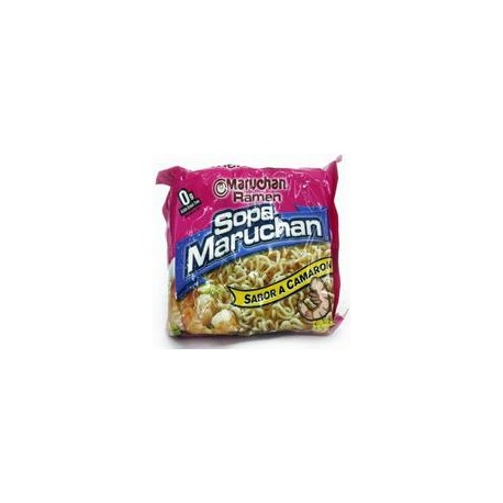 Caja Sopa Maruchan Ramen Camarón 85G/24P-DespensasyMas- Alimentos y Despensa