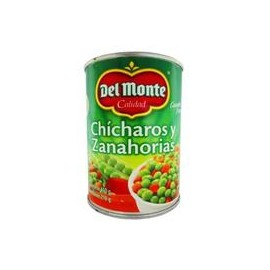 Caja chícharo y zanahoria del Monte de 410G/24P-DespensasyMas- Alimentos y Despensa
