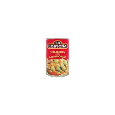 Media Caja Chicharo con Zanahoria 420G/12P-DespensasyMas- Alimentos y Despensa