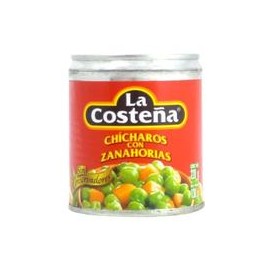 Media Caja Chicharo con Zanahoria 220G/12P-DespensasyMas- Alimentos y Despensa