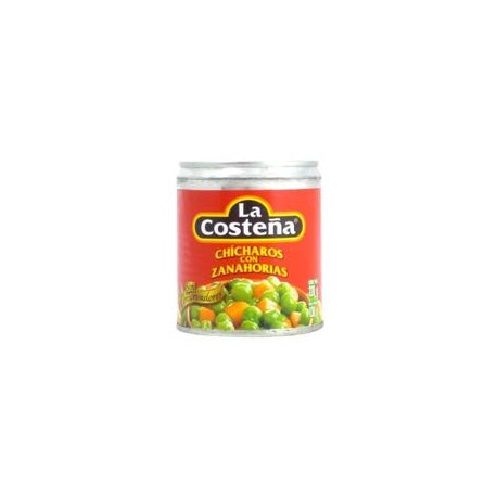 Media Caja Chicharo con Zanahoria 220G/12P-DespensasyMas- Alimentos y Despensa