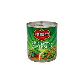 Media Caja Chicharo con Zanahoria del Monte 215G/12P-DespensasyMas- Alimentos y Despensa