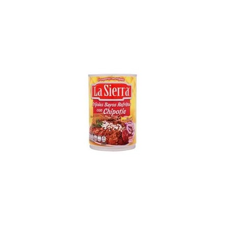 Caja Frijol Con Chipotle La Sierra 440G/12P-DespensasyMas- Alimentos y Despensa