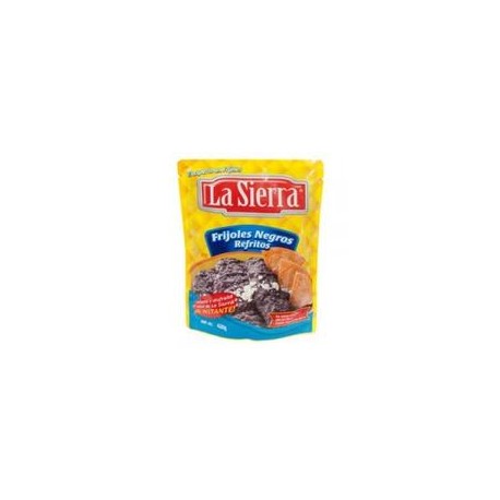 Caja Frijol Negro Pounch Sierra 220G/24P-DespensasyMas- Alimentos y Despensa