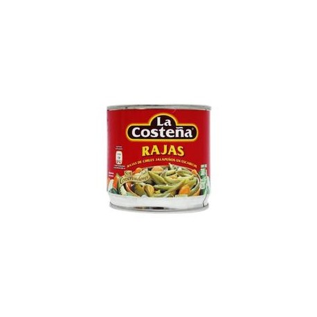 Media Caja Chiles Rajas 380G/12P-DespensasyMas- Alimentos y Despensa