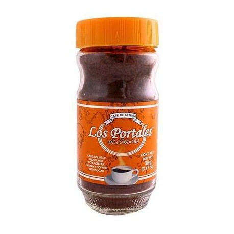 Caja café los Portales mezclado con azúcar 180G/12P-DespensasyMas- Alimentos y Despensa