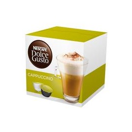 Caja café Dolce Gusto Capuccino 186G/16C/3P-DespensasyMas- Alimentos y Despensa