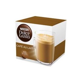Caja café Dolce Gusto Au Lait 160G/16C/3P-DespensasyMas- Alimentos y Despensa