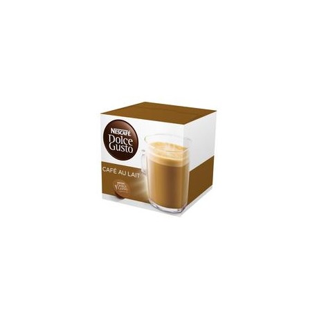 Caja café Dolce Gusto Au Lait 160G/16C/3P-DespensasyMas- Alimentos y Despensa