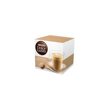 Caja café Dolce Gusto Cortado 100.8G/16C/3P-DespensasyMas- Alimentos y Despensa