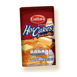 Caja Harina para Hot Cakes Cuetera 900G/10P-DespensasyMas- Alimentos y Despensa