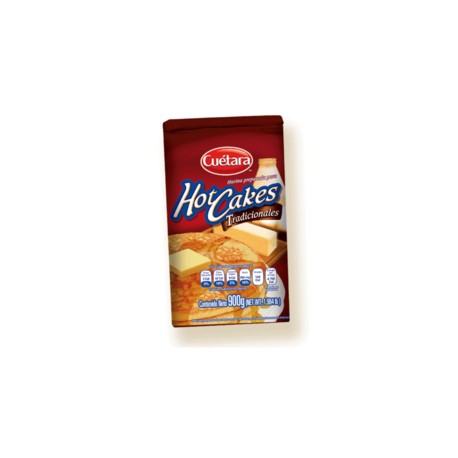 Caja Harina para Hot Cakes Cuetera 900G/10P-DespensasyMas- Alimentos y Despensa