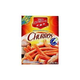Media Caja Harina para Churros Tres Estrellas 500G/6P-DespensasyMas- Alimentos y Despensa