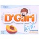 Media Caja Gelatina D'Gari Light Durazno 20G/12P-DespensasyMas- Alimentos y Despensa