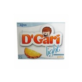 Caja Gelatina D'Gari Light Piña 20G/24P-DespensasyMas- Alimentos y Despensa