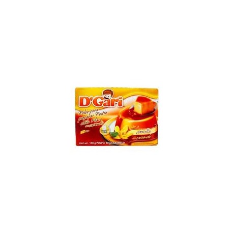 Caja Flan D´Gari 140G/50P-DespensasyMas- Alimentos y Despensa