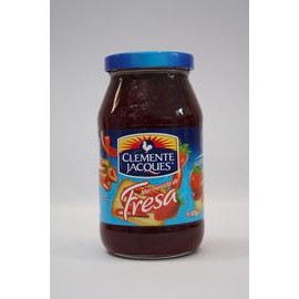 Media Caja Mermelada de Fresa Clemente Jacques 470G/6P-DespensasyMas- Alimentos y Despensa