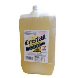 Caja de aceite vegetal Cristal 5L/2P-DespensasyMas- Aceites y Vinagres