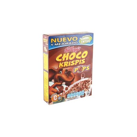Media Caja Cereal Choco Krispis Pops 470G/12P-DespensasyMas- Alimentos y Despensa