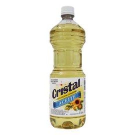 Media caja de aceite Cristal 1L/6P-DespensasyMas- Aceites y Vinagres