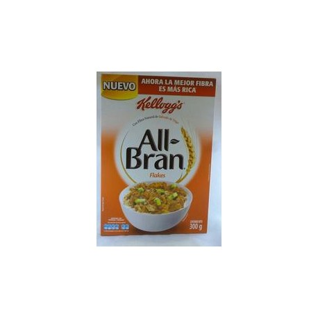 Caja cereal All Bran Flakes 300G/24P-DespensasyMas- Alimentos y Despensa