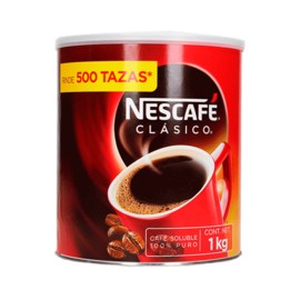 Media Caja Cafe Nescafe Clasico 1K/2P-DespensasyMas- Alimentos y Despensa