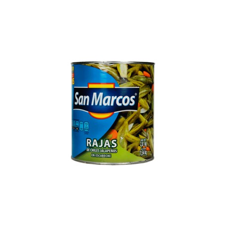 Caja Rajas Chiles 2.8K/6P-DespensasyMas- Alimentos y Despensa