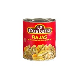 Caja Chiles Rajas La Costeña 3.8K/ 6P-DespensasyMas- Alimentos y Despensa