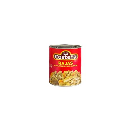 Caja Chiles Rajas La Costeña 3.8K/ 6P-DespensasyMas- Alimentos y Despensa