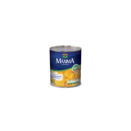 Caja Durazno Cubo Maxima Premium 3K/6P-DespensasyMas- Alimentos y Despensa