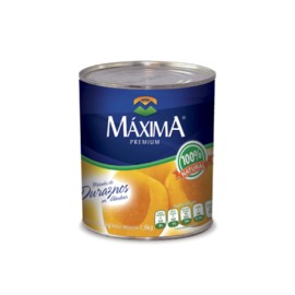 Media Caja Duraznos en Mitades Máxima 3K/3P-DespensasyMas- Alimentos y Despensa