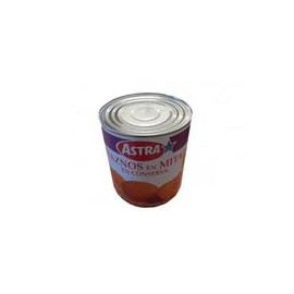 Caja Duraznos Mitades Astra 3K/6P-DespensasyMas- Alimentos y Despensa