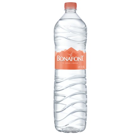 Paquete agua Bonafont 1.5L/12P-DespensasyMas- Agua