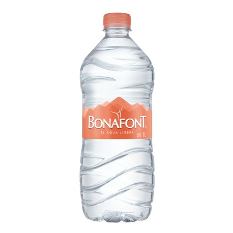 Paquete agua Bonafont 1L/12P-DespensasyMas- Agua