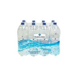 Agua Mineralizada Member´s Mark 8P/2L - ZK-DespensasyMas- Agua