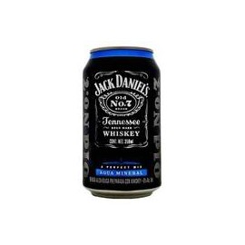 Caja bebida Jack Daniels con agua mineral 24P/350M-DespensasyMas- Agua