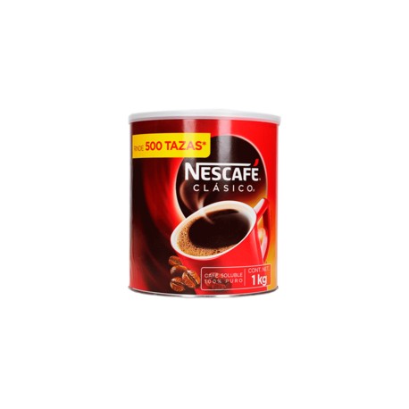 Caja café Nescafé clásico 1K/4P-DespensasyMas- Alimentos y Despensa